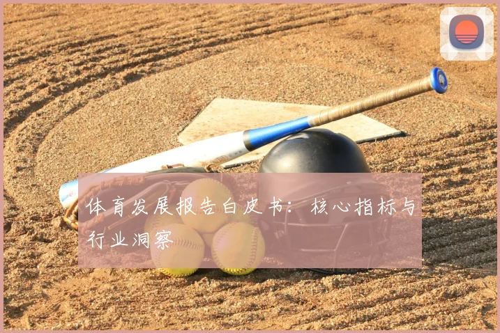 体育发展报告白皮书:核心指标与行业洞察