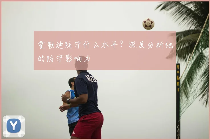 霍勒迪防守什么水平？深度分析他的防守影响力
